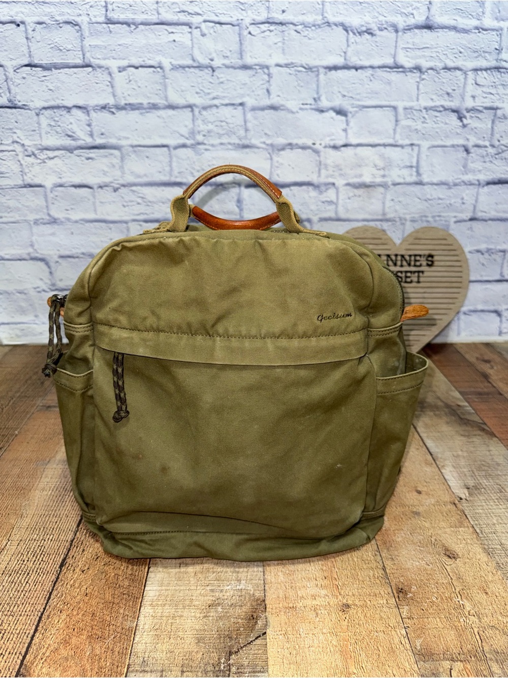 Gootium Backpack Army Green 
The Gootium Canvas Backpack in Army Green